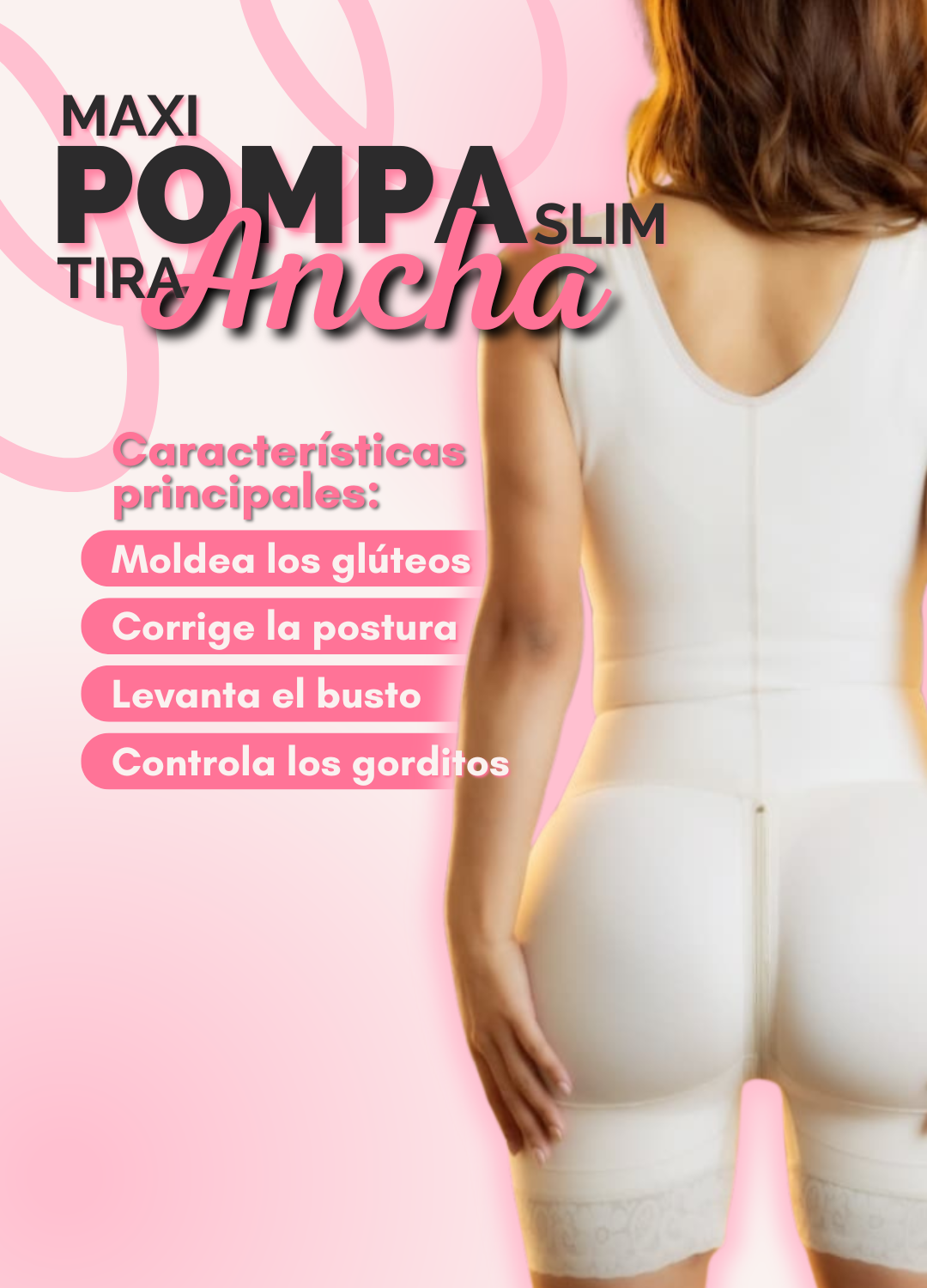 Maxi Pompa Slim Tira Ancha