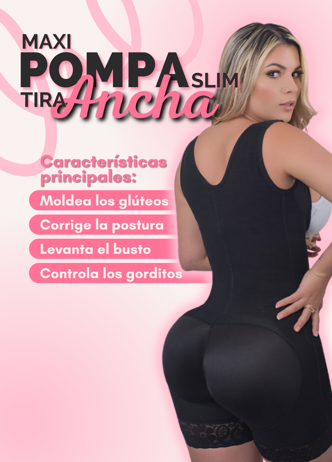 Maxi Pompa Slim Tira Ancha