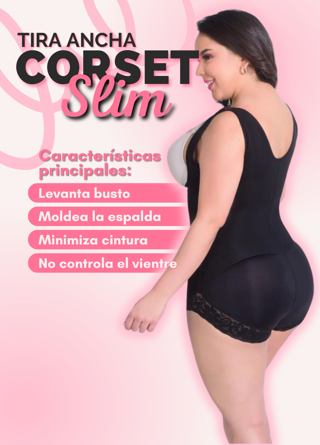 Corset Slim Tira Ancha