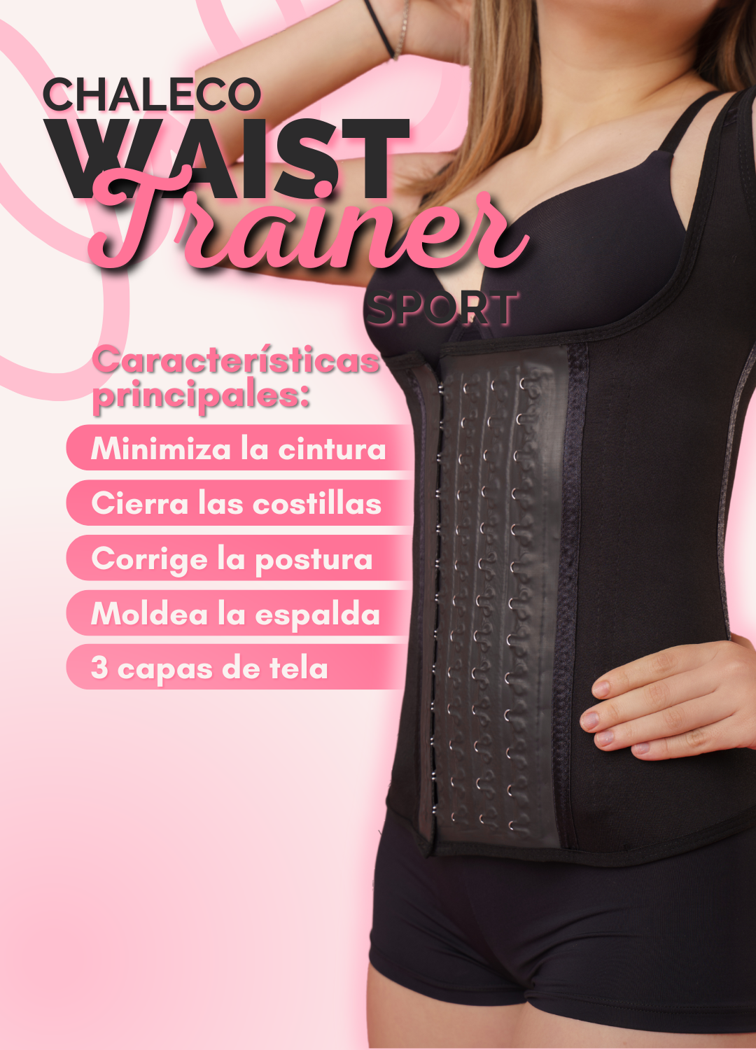 Chaleco Waist Trainer Sport