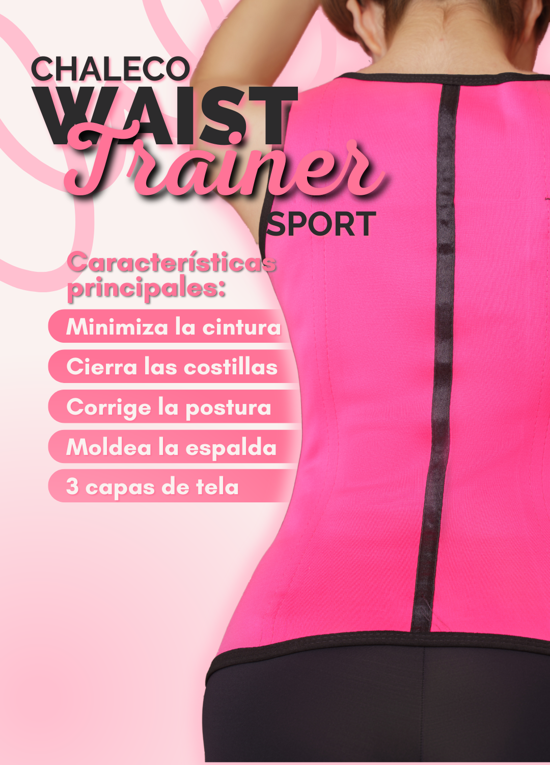 Chaleco Waist Trainer Sport